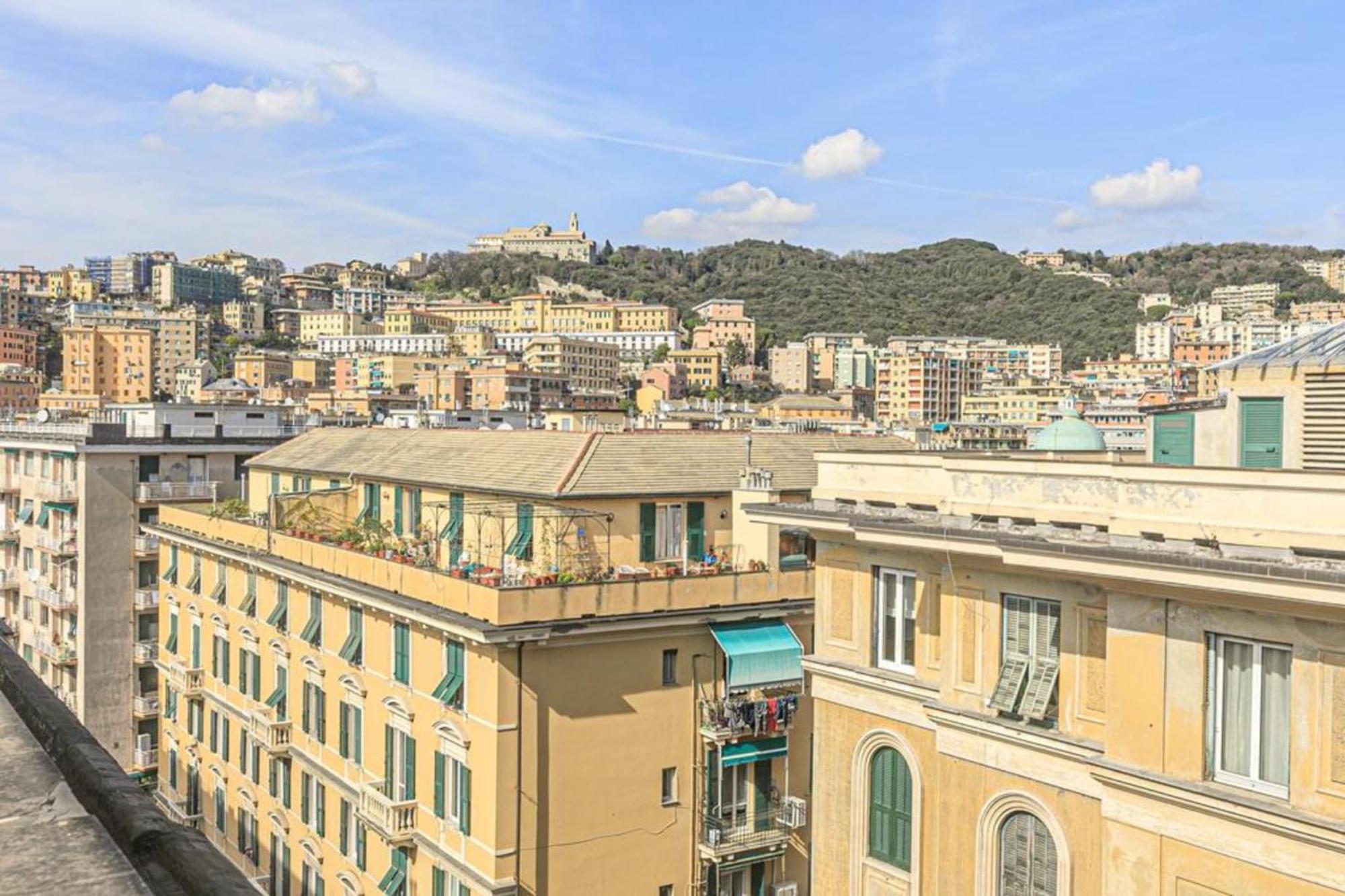 Plein Ciel - Attico Vicino Al Centro - Parcheggio Privato Apartman Genova Kültér fotó